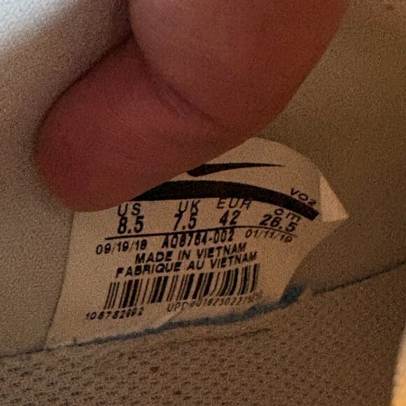 Nike Air Edge 270 Pure Platinum 2019 - Picture 8 of 8